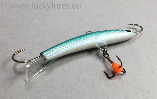 Unterseite des Karikko 15 g Balance Jigs Hopeakala 65 mm in der Farbe 319.